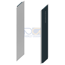 SIVACON S4 side panel with design strip height 2000 mm depth 800 mm 1 set=2 units.