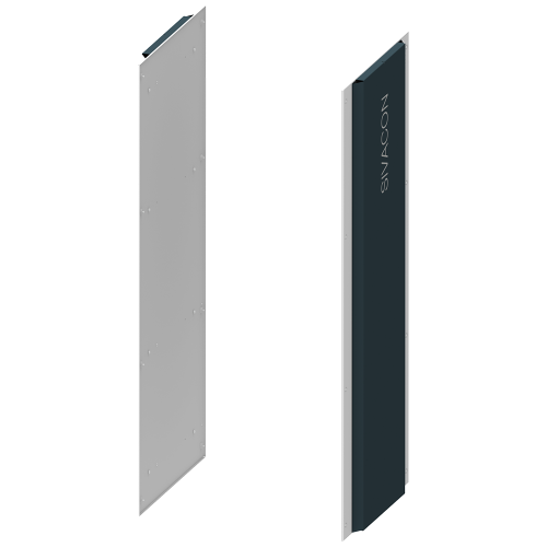SIVACON S4 side panel with design strip height 2000 mm depth 800 mm 1 set=2 units.