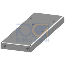 SIVACON S4, Floor compartment division, T: 400 mm, zinc-plated