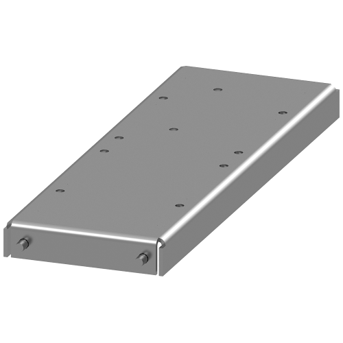 SIVACON S4, Floor compartment division, T: 400 mm, zinc-plated