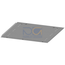 SIVACON S4 Top plate Degree of protection IP4X Closed Width 600 mm Depth 600 mm