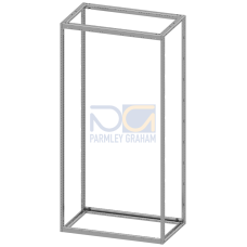 SIVACON S4, frame, H: 2000 mm, W: 1000 mm, D: 600 mm, zinc plated