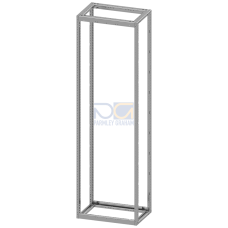 SIVACON S4, supporting structure, H: 2000 mm, W: 600 mm, D: 400 mm, zinc plated