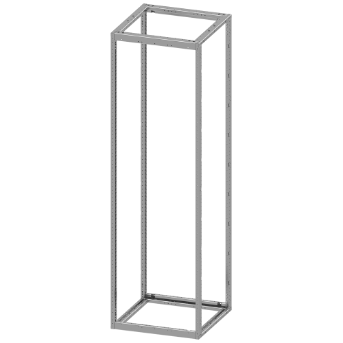 SIVACON S4, frame, H: 2000 mm, W: 600 mm, D: 600 mm, zinc plated