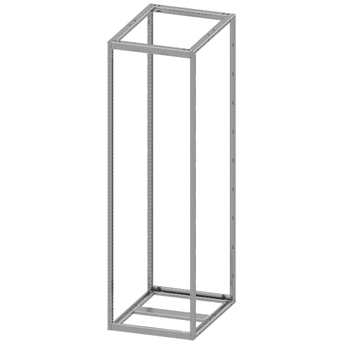 SIVACON S4, frame, H: 2000 mm, W: 600 mm, D: 800 mm, zinc plated