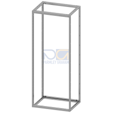 SIVACON S4, frame, H: 2000 mm, W: 800 mm, D: 600 mm, zinc plated