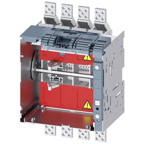Guide frame for 3VA27 - 4-pole, front, extended terminals, accessory