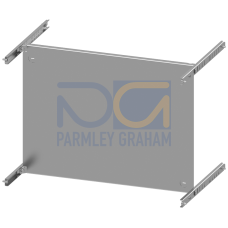 SIVACON S4 Modular mounting plate Closed Height 400 mm Width 600 mm