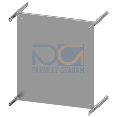 SIVACON S4 Modular mounting plate Closed Height 600 mm Width 600 mm