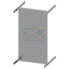 SIKUS/SIVACON Modular mounting plate Closed Height 600 mm Width 400 mm