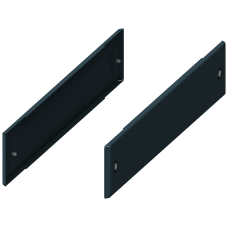 Base covers, side, H: 100 mm, D: 600 mm, sim. RAL 5020, 2 units, ...
