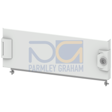 SIVACON S4, Compartment door, IP40, H: 150 mm, W: 400 mm, double-bit, left / right