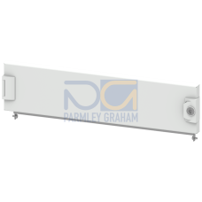 SIVACON S4, Compartment door, IP40, H: 150 mm, W: 600 mm, double-bit, left / right