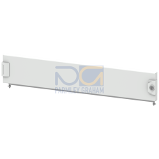 SIVACON S4, Compartment door, IP40, H: 150 mm, W: 800 mm, double-bit, left / right