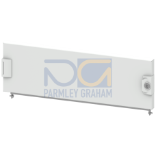 SIVACON S4, Compartment door, IP40, H: 200 mm, W: 600 mm, Double-bit, left / right,