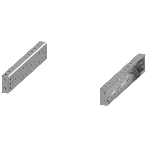 SIVACON S4, Crossbar, for frame depth 400 mm, H: 50 mm, W: 300 mm, T: 22 mm, zinc-plated