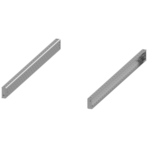 SIVACON S4, Crossbar, for frame depth 800 mm, H: 50 mm, W: 700 mm, T: 22 mm, zinc-plated