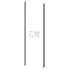 SIVACON S4, Supporting structure, inside, without Main busbar, H: 1800 mm, T: 800 mm, zinc-plated