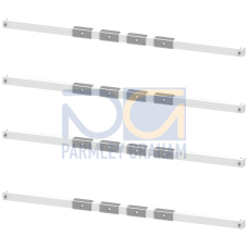 SIVACON S4 Holder for copper busbars Switch 3WL size 1 Cross-section 25x 25 mm, perforated 3 or 4-po