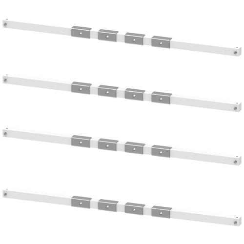 SIVACON S4 Holder for copper busbars Switch 3WL size 1 Cross-section 25x 25 mm, perforated 3 or 4-po