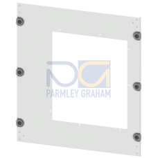 SIVACON S4 Masking frame SENTRON 3WL Switch 3WL size 1 4-pole Fixed mounting, Insert Height 550 mm W