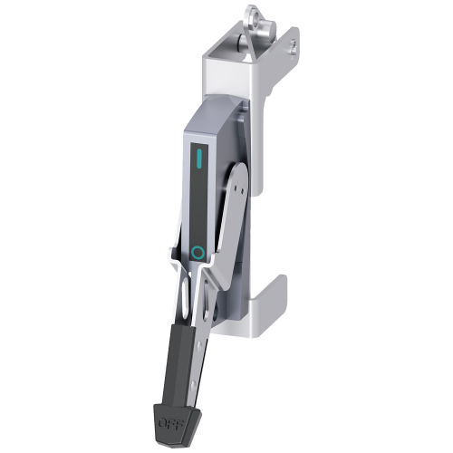 Operating unit with Bowden cable Max-Flex operator, handle, black=OFF  ON