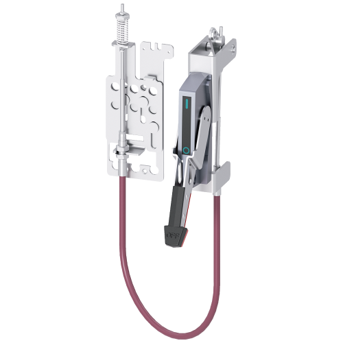 Operator with Bowden cable Max-Flex operator complete kit, steel handle