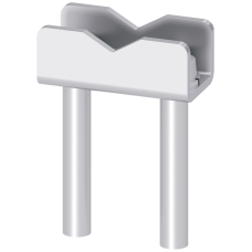 Saddle terminal 120 - 240 mm2, for size NH2 1-pole with screw connection
