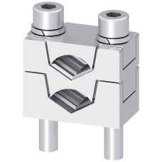 Prism terminal double 2x 70 - 120 mm2, for size NH2 1-pole