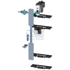 Assembly kit, to create 4-pole 3NP1 for mounting on 60 mm busbar
