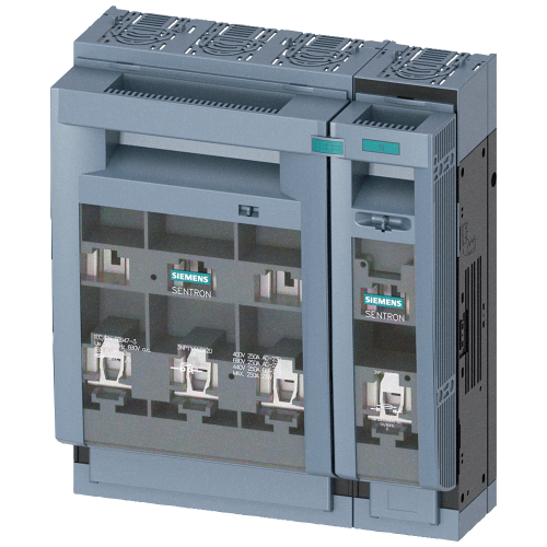 SENTRON, 3NP1 fuse switch disconnector, 4-pole, NH1, 250 A