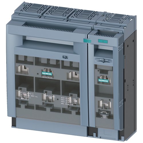 SENTRON, 3NP1 fuse switch disconnector, 4-pole, NH2, 400 A