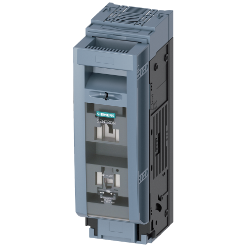 SENTRON, fuse switch disconnector 3NP1, 1-pole, NH3, 630 A, for assembly and installation on mounting plate, Flat terminal, cover level 70mm