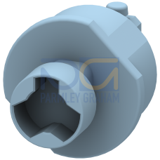 coupling, without ON interlock, accessory for main and emergency switching-off switch 3LD2.13- 4 and 3LD2.44-5