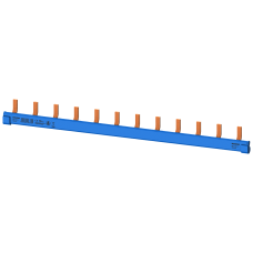 Pin Busbar 10mm2, 6x 1p+N (2MW) 12MW