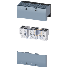 Circular conductor terminal TA4.3 4x 4/0 - 500 kcmil for 4 cables, 3 units