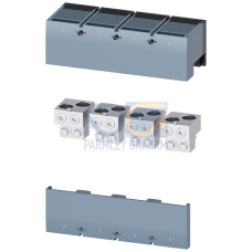 Circular conductor terminal TA4.1 2x 400 kcmil - 750 kcmil for 2 cables, 4 units