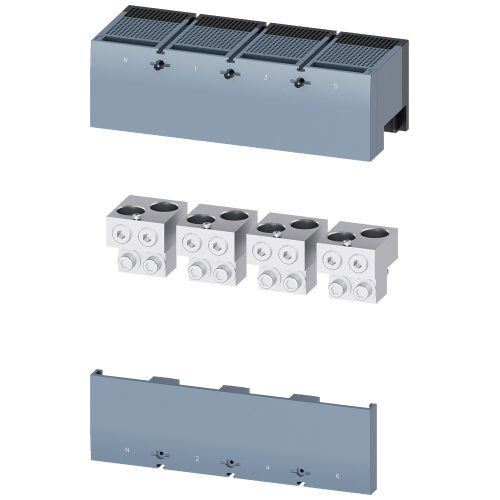 Circular conductor terminal TA4.1 2x 400 kcmil - 750 kcmil for 2 cables, 4 units