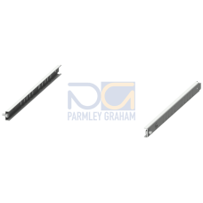 SIVACON S4 Mounting rail Mounting height 25 mm for frame depths 500 mm, 600, 800mm