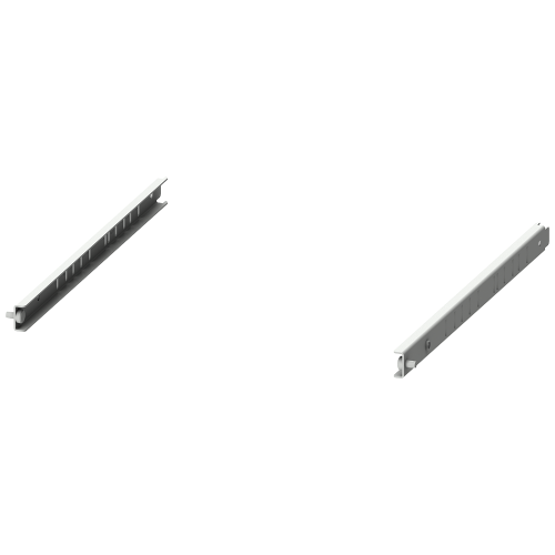SIVACON S4 Mounting rail Mounting height 25 mm for frame depths 500 mm, 600, 800mm