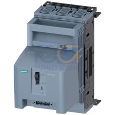 SENTRON, Fuse switch disconnector 3NP1, 3-pole, NH00, 160 A, for Busbar system 8US 60 mm, Box termin