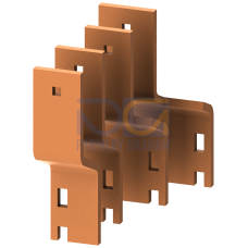 Connection vertical busbar front right 40x 10 mm D: 400 mm