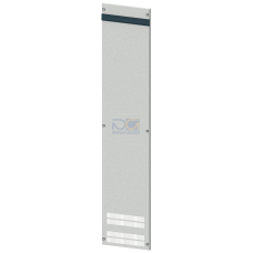 SIVACON S4 Outer cover field busbar Degree of protection IP4X Height 1975 mm Width 400 mm