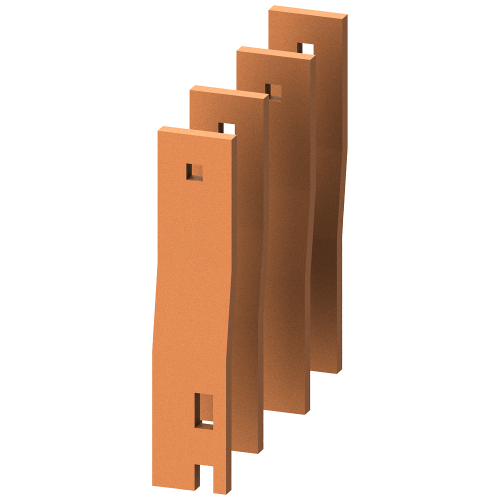 SIVACON S4 Lugs main busbar on distribution busbar Distribution busbar cascaded Main busbar front Cr