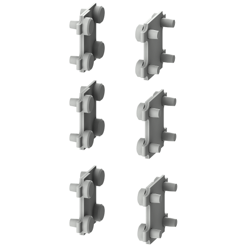 SIVACON S4, frame connection, zinc plated