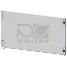 SIVACON S4, Compartment door, IP40, H: 450 mm, W: 800 mm, Double-bit, left / right,