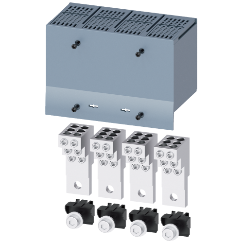 Circular conductor terminal, 6 wires, 4 units, accessories for: 3VA5 250