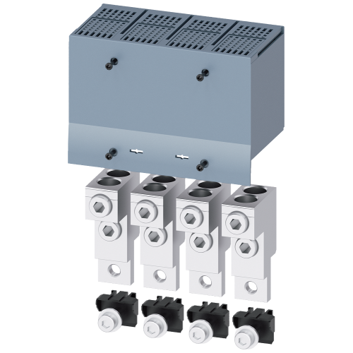 Circular conductor terminal, 2 cables, 4 units, accessories for: 3VA5 250