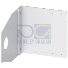 Mounting bracket single, accessory for: door-coupling rotary operating mechanism