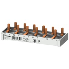 Compact pin busbar, 10 mm2, connection 3P/N 6x compact device 1 MW